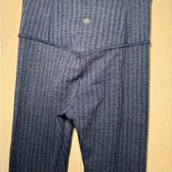 Athleta Elation Textured Straight Leg Pant Leggings Yoga XXS Athleisure NWOT - Picture 4 of 9